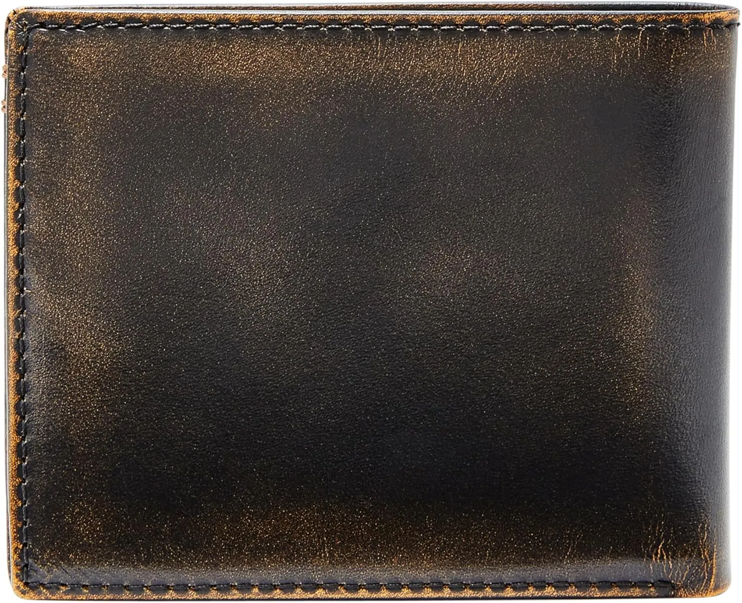 Fossil Men's Wade Leather Bifold with Flip ID Wallet, Black, (Model: ML3882001)
