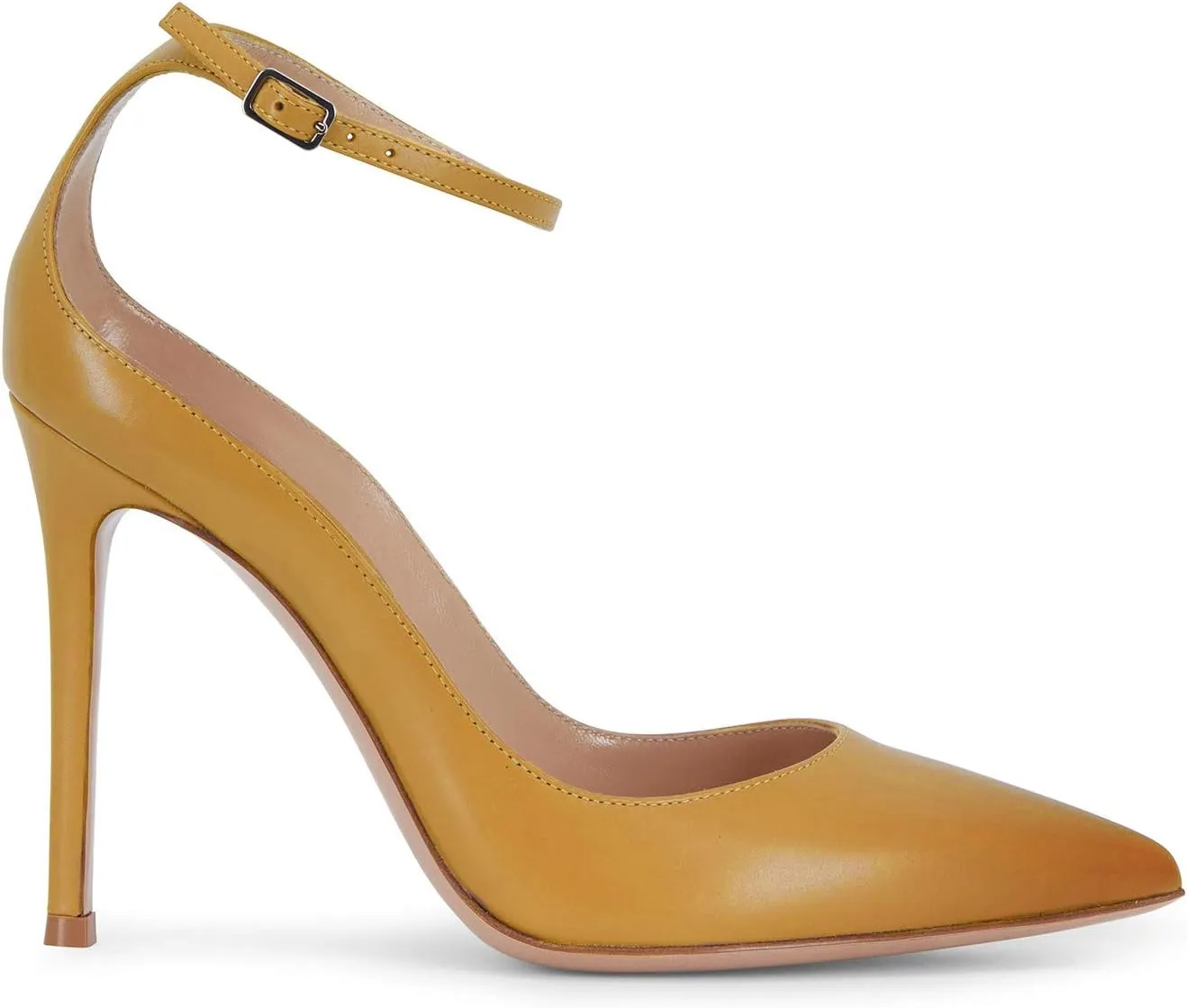 FOWT Pointed Cap Toe Ankle Strap Buckle Strap Pumps for Women High Pattern Heels Snake Printing Sandals Crocodile Patent Leather D'Orsay Pump Wedding Bridal Shoes Size 4-16 US