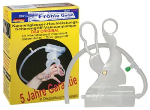 Fröhle's Scissors-grip Vacuum Pump