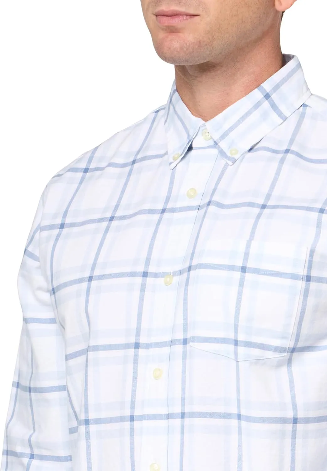 GAP Men's Long Sleeve Oxford Button Down Shirt
