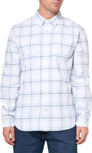 GAP Men's Long Sleeve Oxford Button Down Shirt