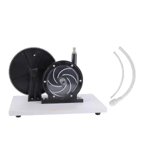 Gear Type Centrifugal Pump Model, PVC Construction, 900RPM Pump Shaft Speed, Transparent Cover for Observation, Teaching and Demonstration Purposes