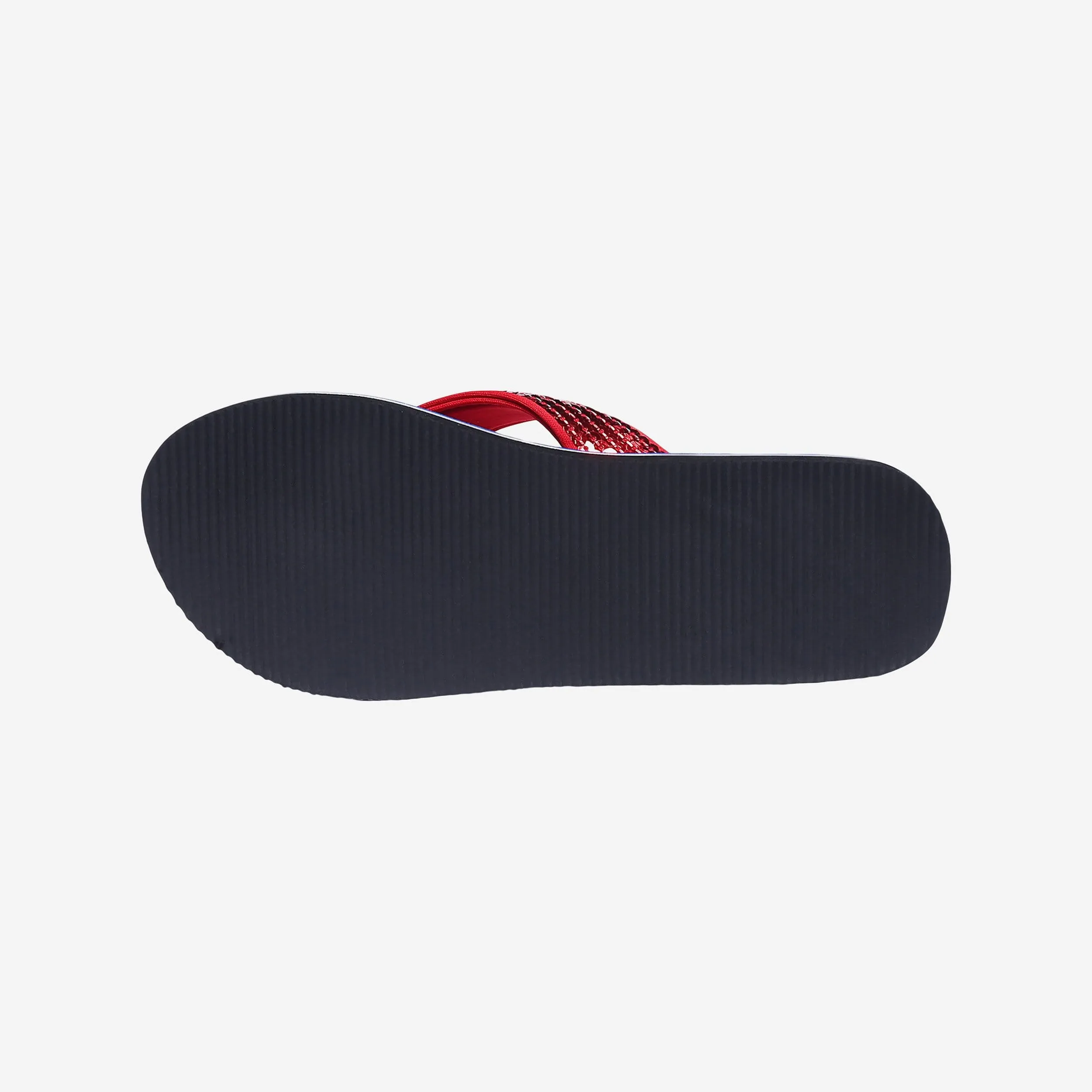 Georgia Bulldogs Womens Sequin Flip Flop