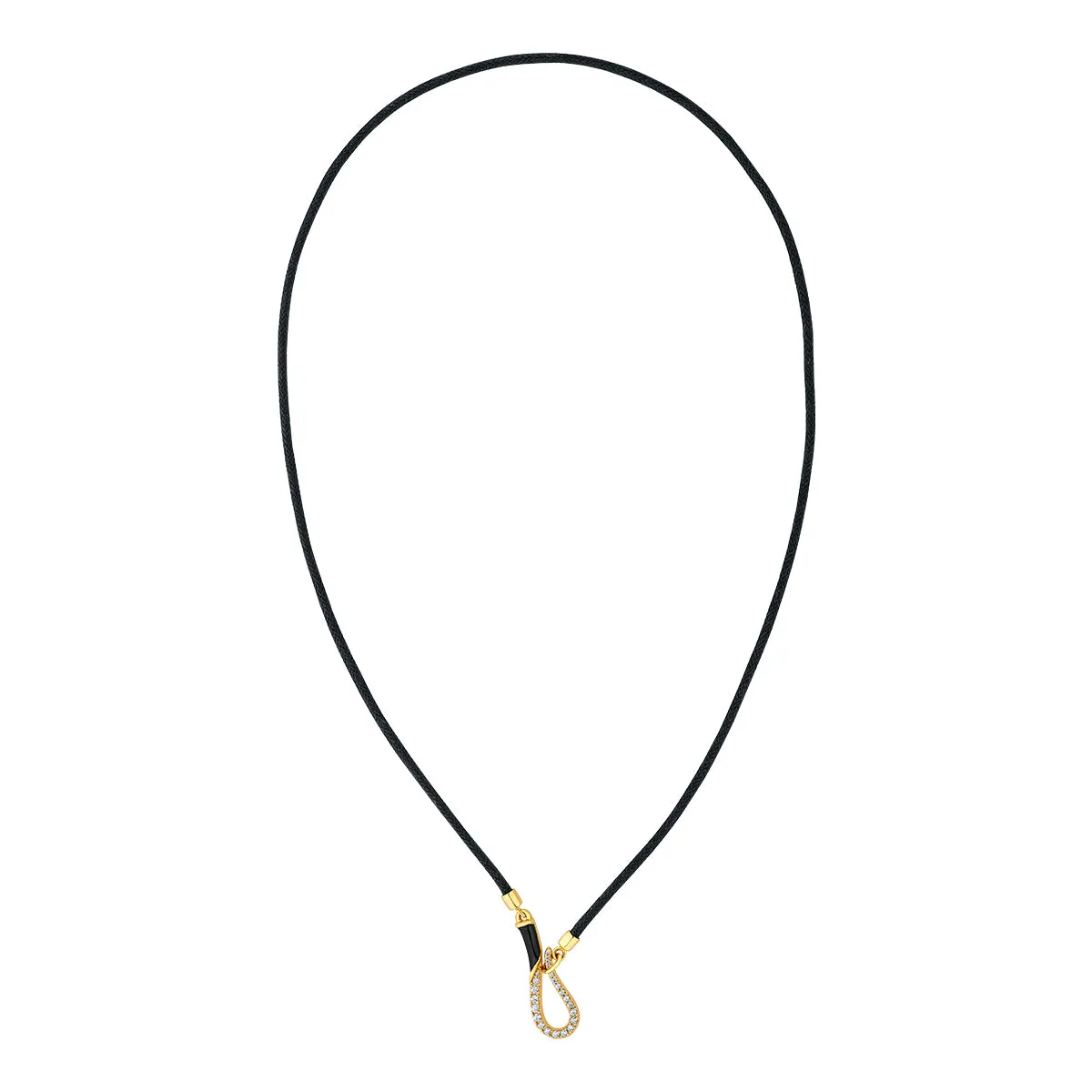 Gilded Hook Thread Necklace