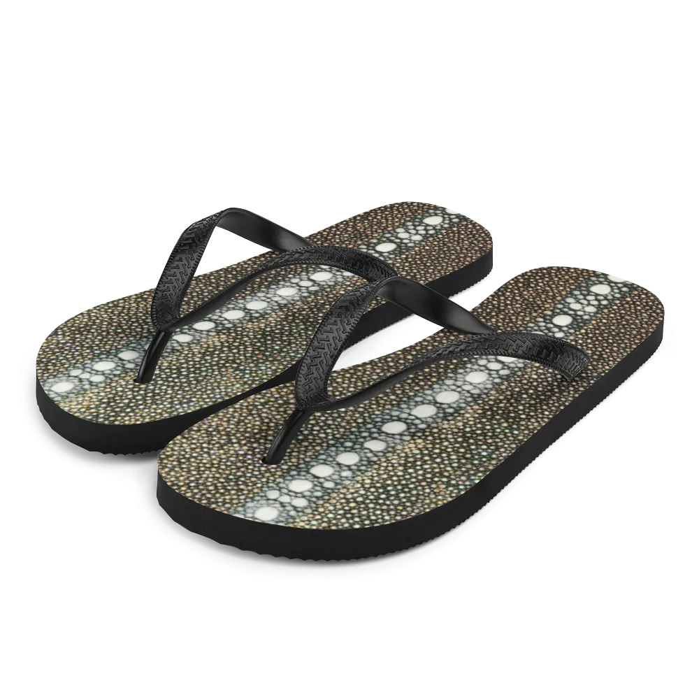 Golden Eagle Ray Flip Flop
