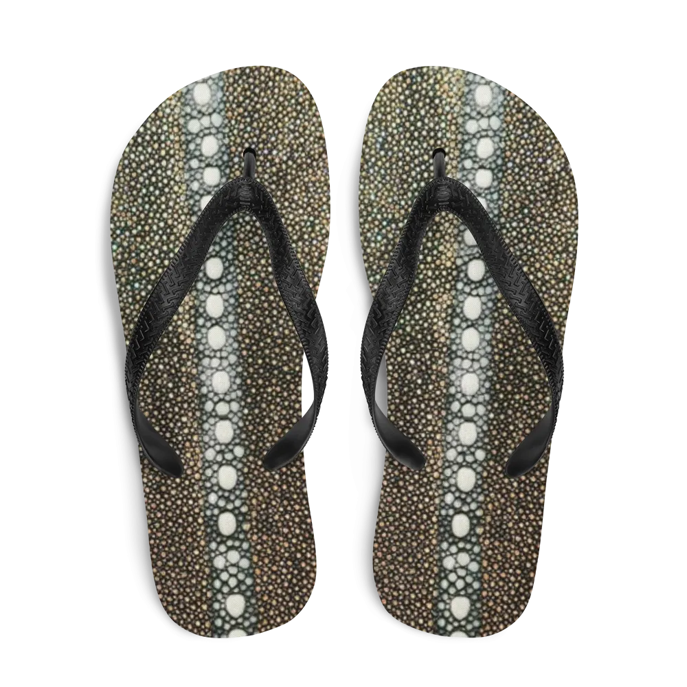 Golden Eagle Ray Flip Flop