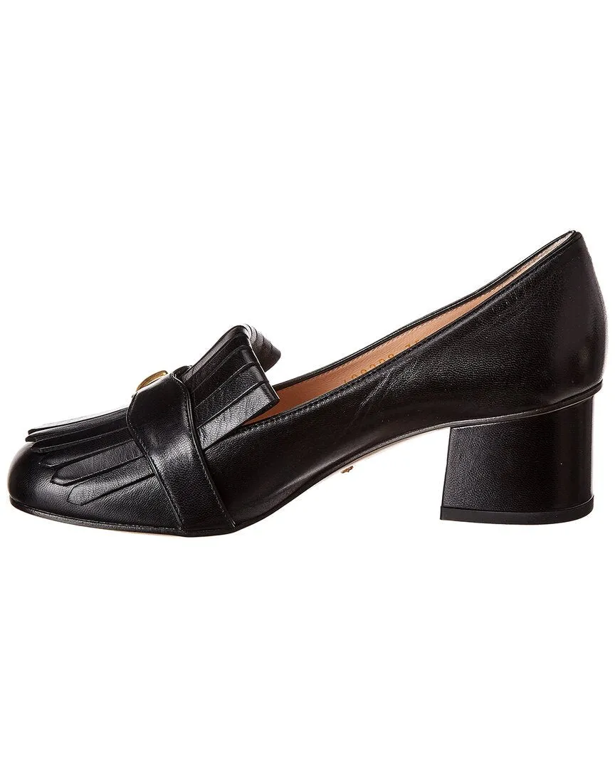Gucci GG Marmont Leather Pump
