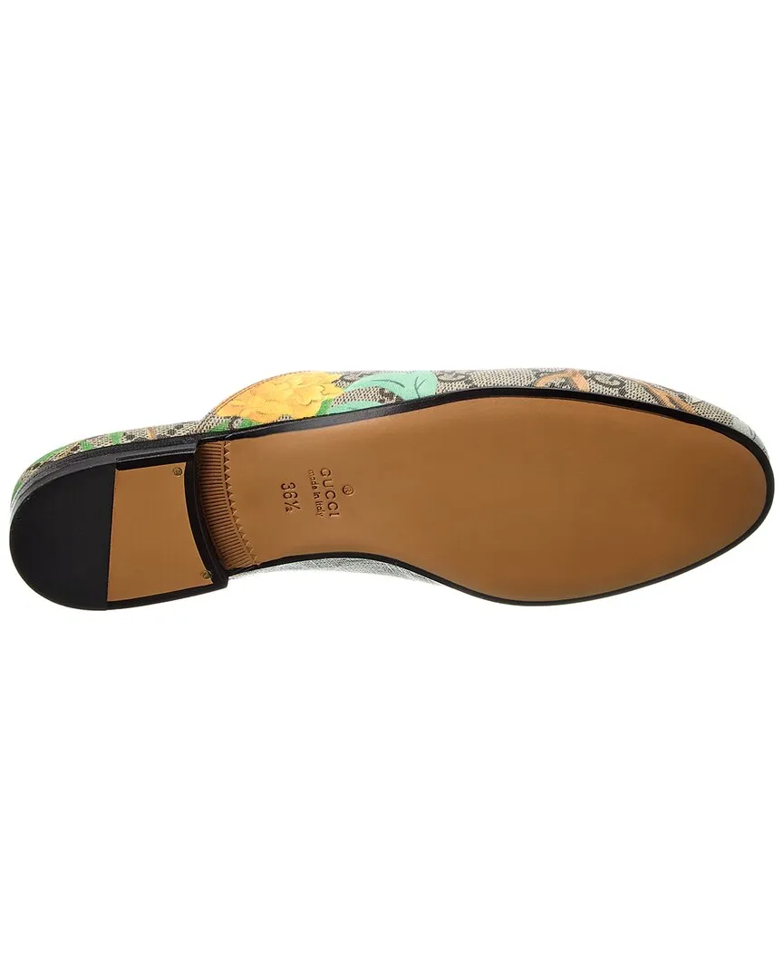 Gucci Horsebit GG Supreme Canvas & Leather Mule