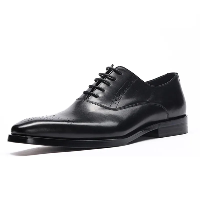 Handmade Leather Classic Oxford Dress Shoes