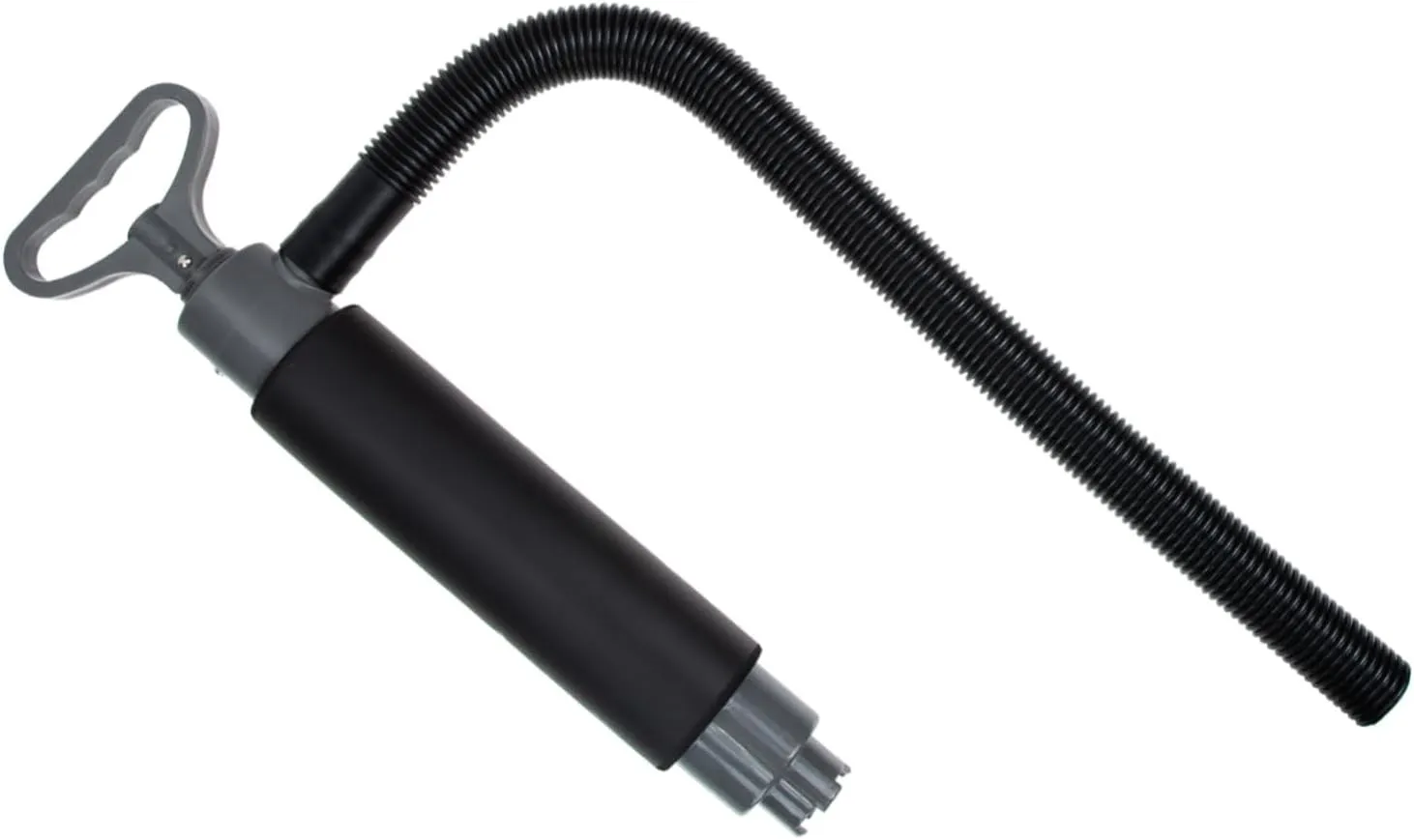 Happyyami 1set Professional Manual Kayak Water Pump Kit Lightweight Hand Bilge Pump for Kayaks Boats Dinghies Easy to Carry Essential Safety Equipment to Prevent Capsizing Includes Hose