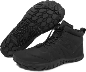 Hike Winter Footwear Barefoot Shoes Women Men, Outdoor Waterproof Slip Resistant Hiking Boots, 2024 Wide Toe Box Barefoot Shoes, Walking Sneaker
