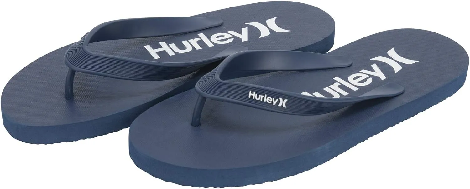 Hurley Men's Nike Lunarlon Lunar Leather Flip Flop Sandal