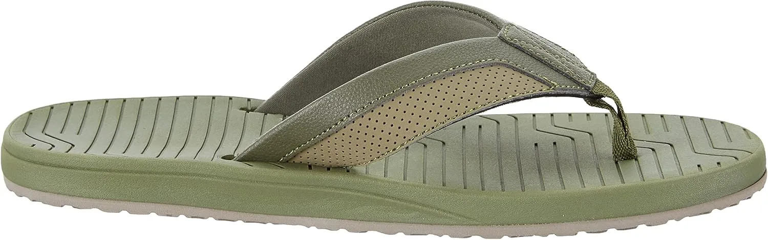 Hurley Unisex-Adult Dawn Flip-Flops Green/Blue 8 M
