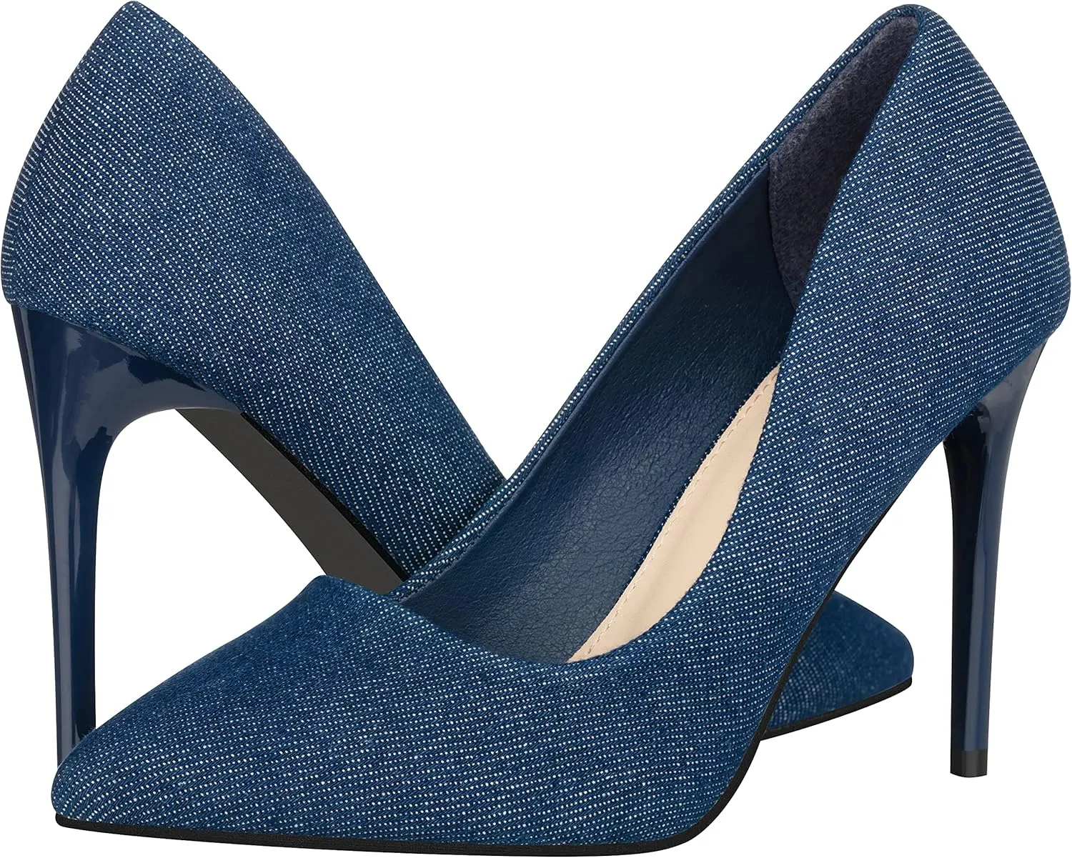 ILLUDE Women's High Heel Pumps Stiletto Heels Pointed Toe Pumps Shoes - Nancy