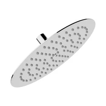 In2aqua flat shower head, 10", chrome