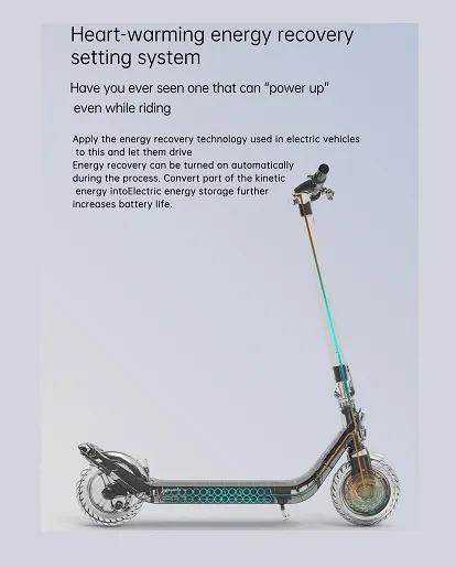Intelligent Foldable E Scooter with Long Distance OEM Sale