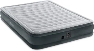 Intex Comfort Dura-Beam Airbed Internal Electric Pump Bed Height Elevated (2020 Model)