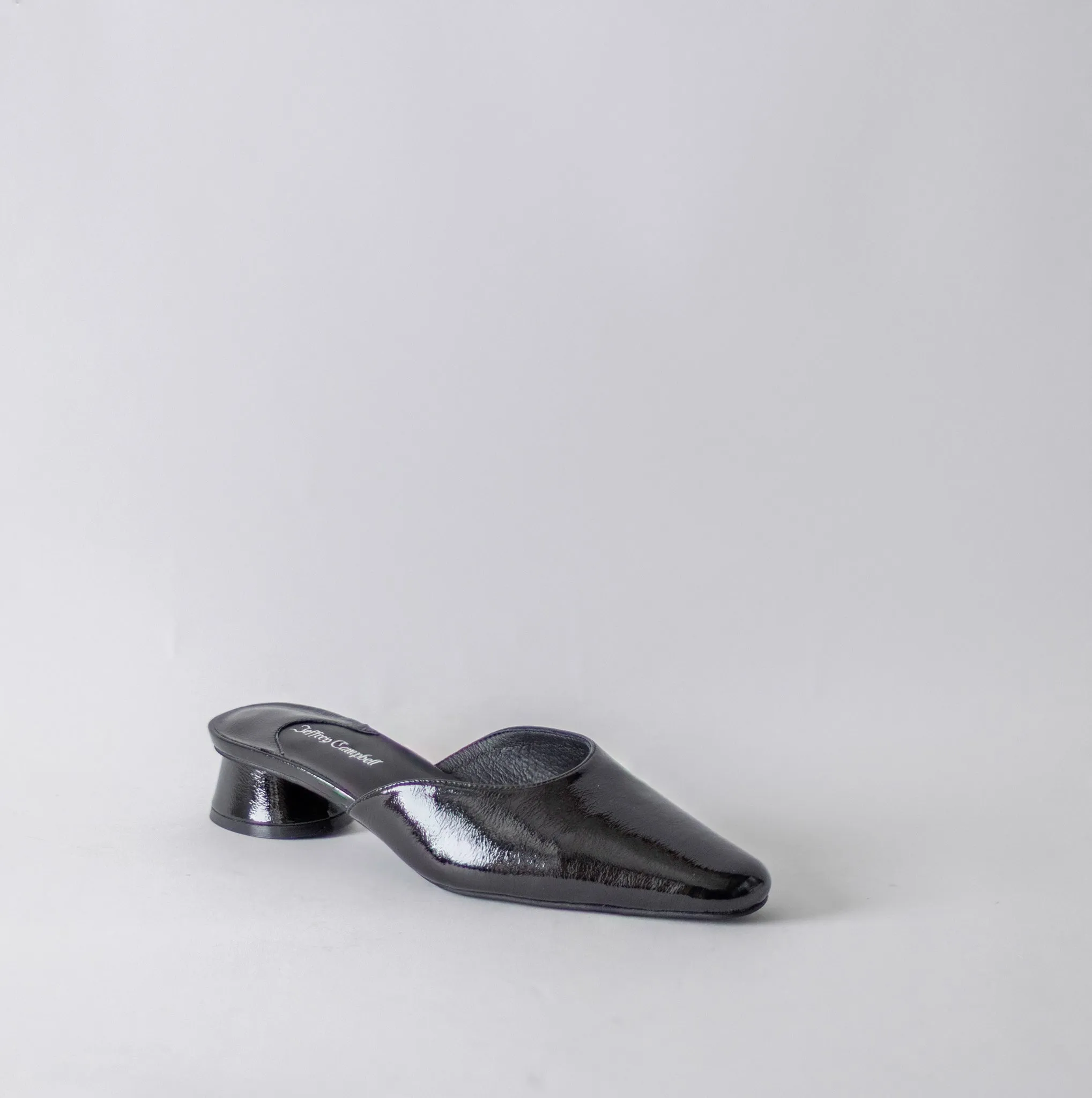 JEFFREY CAMPBELL MOLLY-BLACK CRINKLE PAT