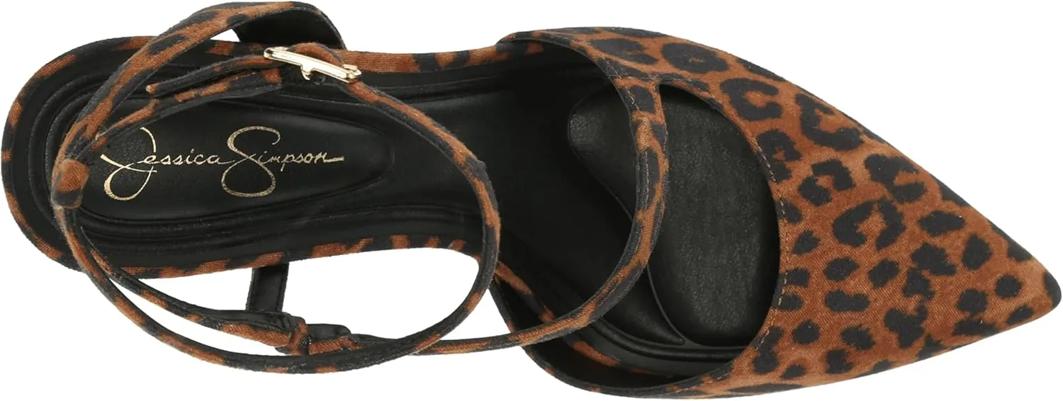 Jessica Simpson Women's Maggie Ankle Strap High Heel Pump