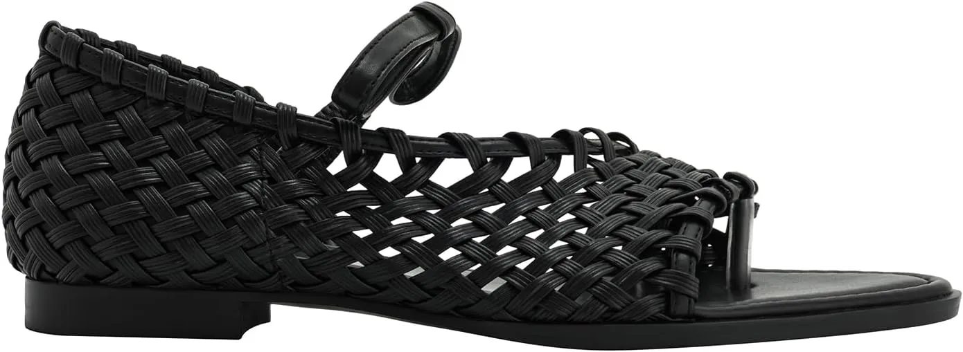 JW PEI Women's Jocelyn Weave Strap Flip-flops