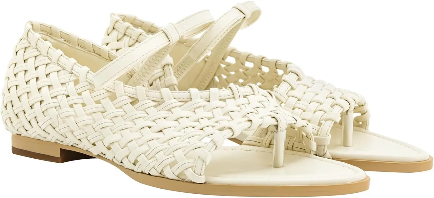 JW PEI Women's Jocelyn Weave Strap Flip-flops