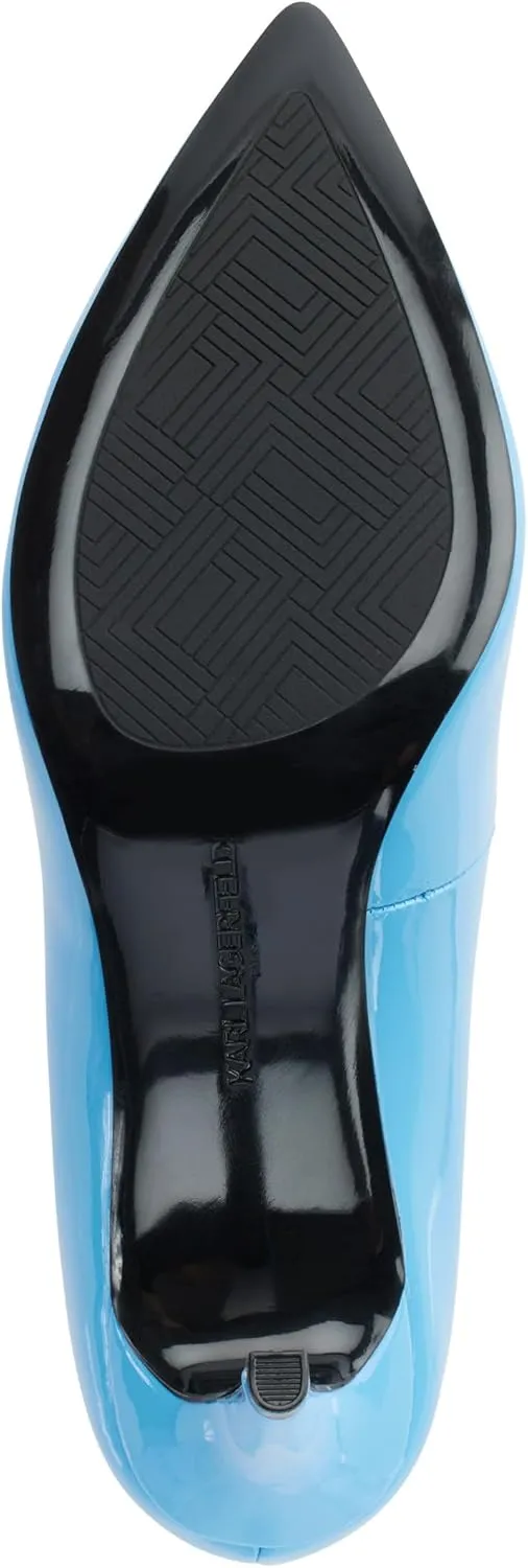 Karl Lagerfeld Paris Women's Cushioned Insole Evening Royale-High Pump