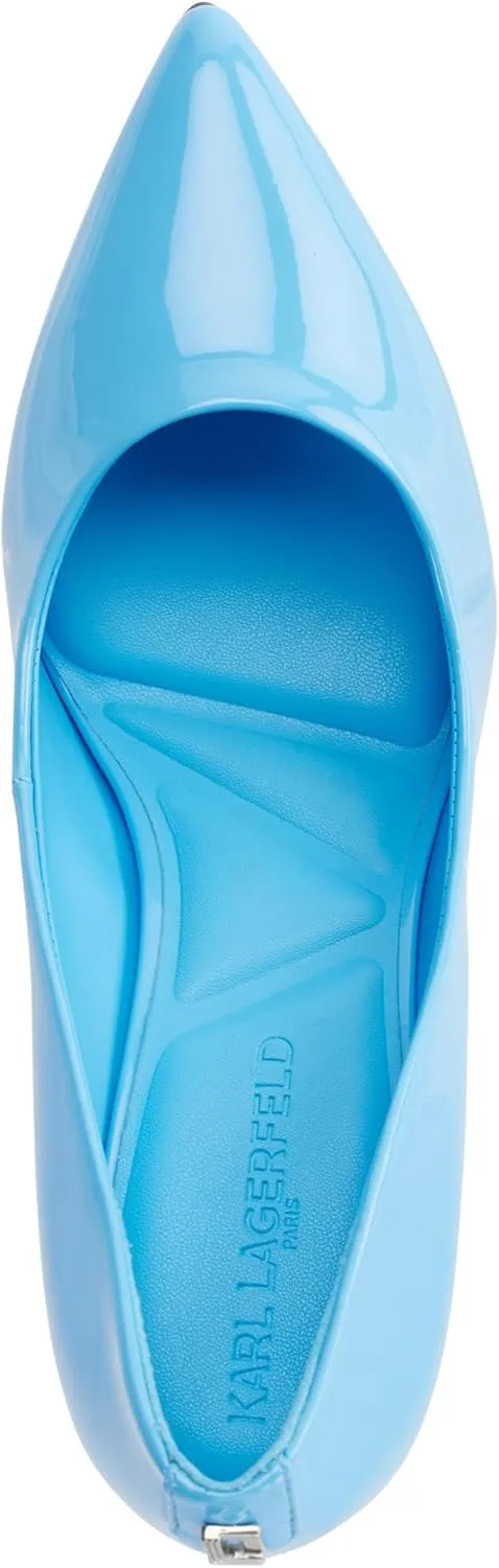 Karl Lagerfeld Paris Women's Cushioned Insole Evening Royale-High Pump