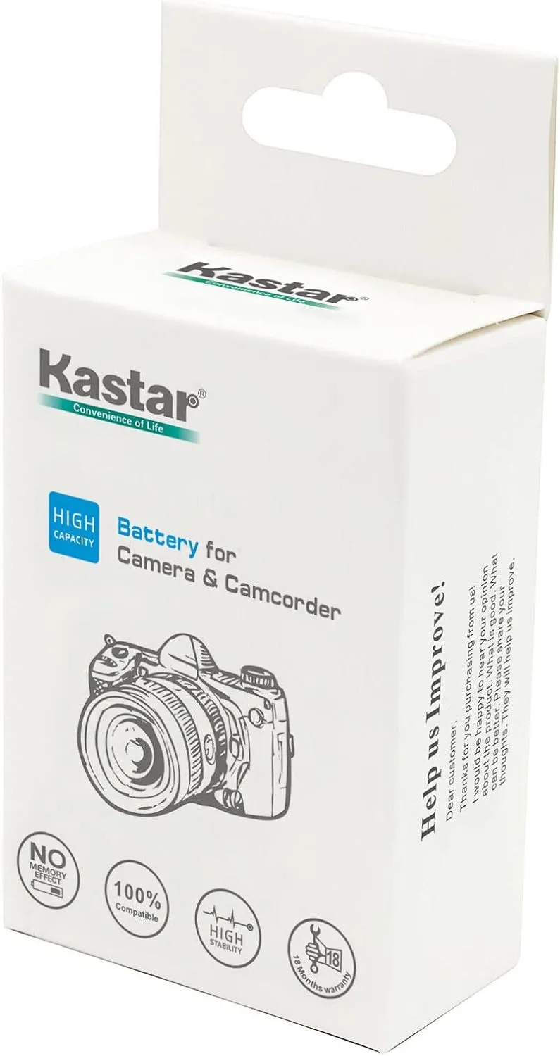 Kastar 3-Pack Battery and AC Wall Charger Replacement for TENKER Tronsmart Tronsport TUSAZU, TEC.Bean 900, VanTop Moment 4U Moment 4C, Vemont Vikeepro VMTOP, Vtin, Yuntab Yolansin