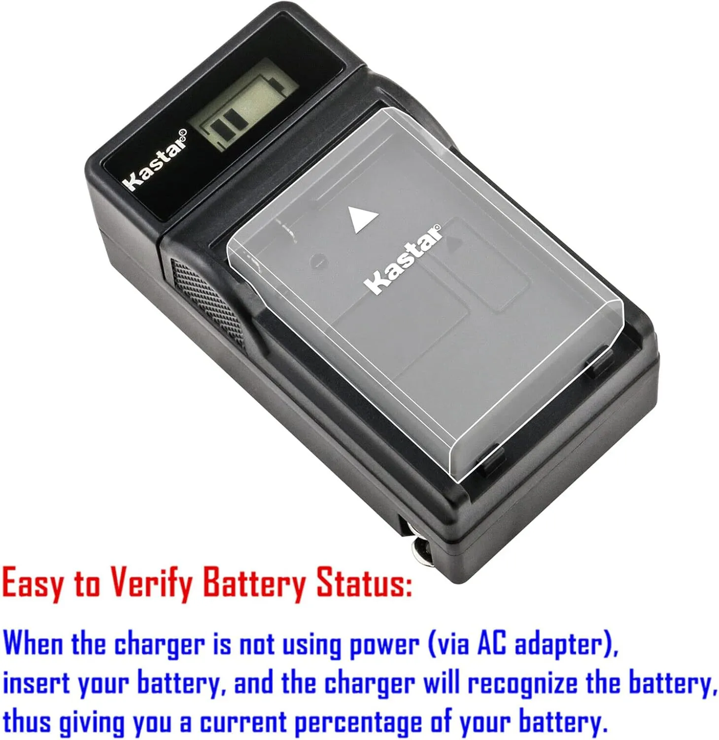 Kastar 3-Pack Ei-D-Li1 Battery and LCD AC Charger Compatible with Trimble 29518, 46607, 52030, 54344, 38403, 5700, 5800, 92600, R4, R6, R7, R8, R8 GPS, R8 GNSS, MT1000
