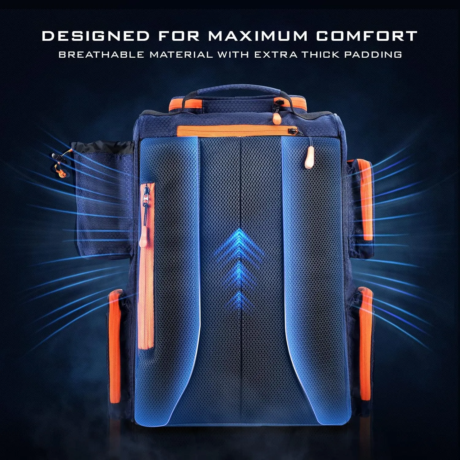 KastKing Bait Boss Fishing Tackle Backpack with Rod Holders-4 Tackle Boxes-Rain Cover,43L Large Storage for Fishing Gear