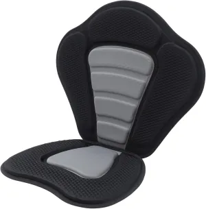 Kayak Seats with Back Support and Storage Bag, Kayak Replacement Seat Deluxe Padded Universal Paddle Board Seat Attachment Sit on Top Cushioned SUP Seat for Inflatable Paddleboards Canoe Seat