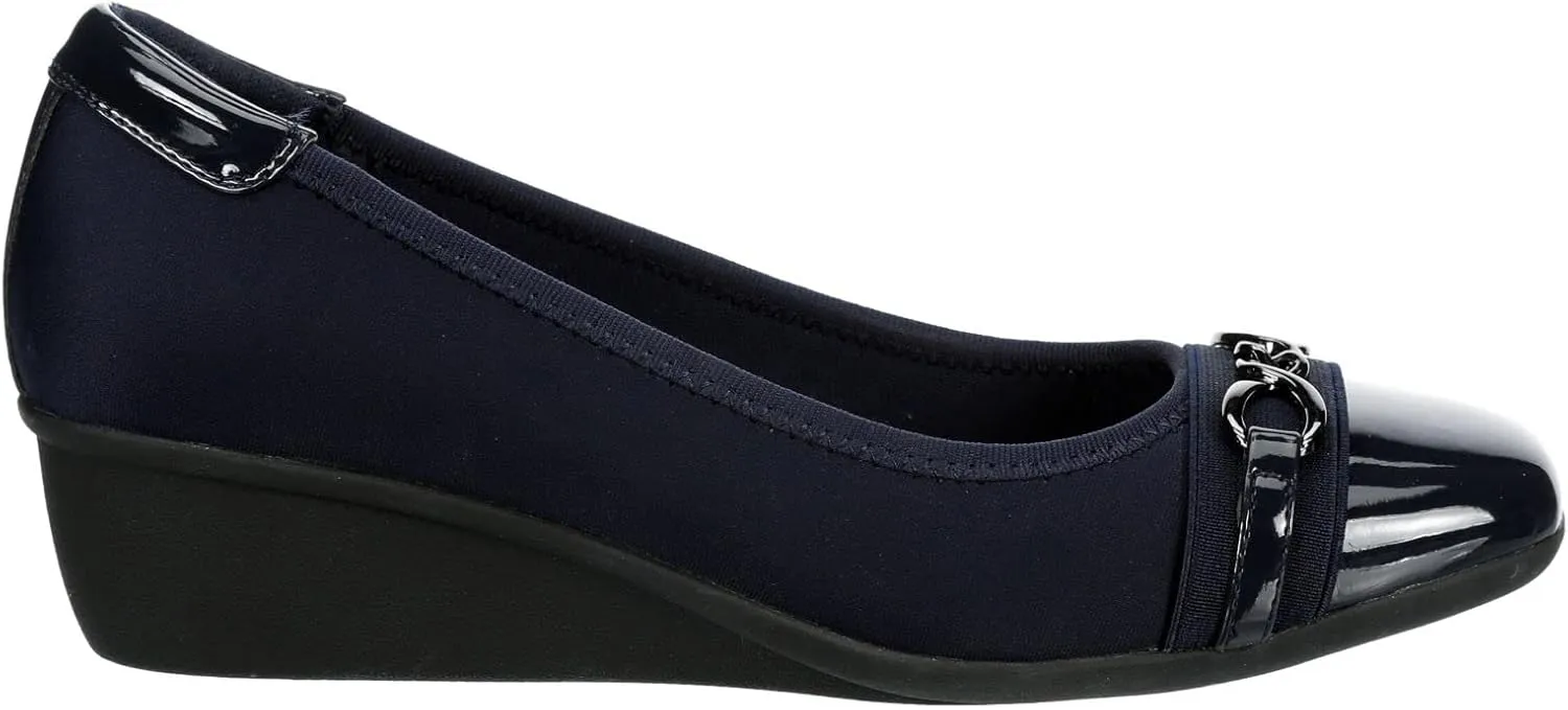 Kit - Women's Round Toe Low Wedge Dress Pump