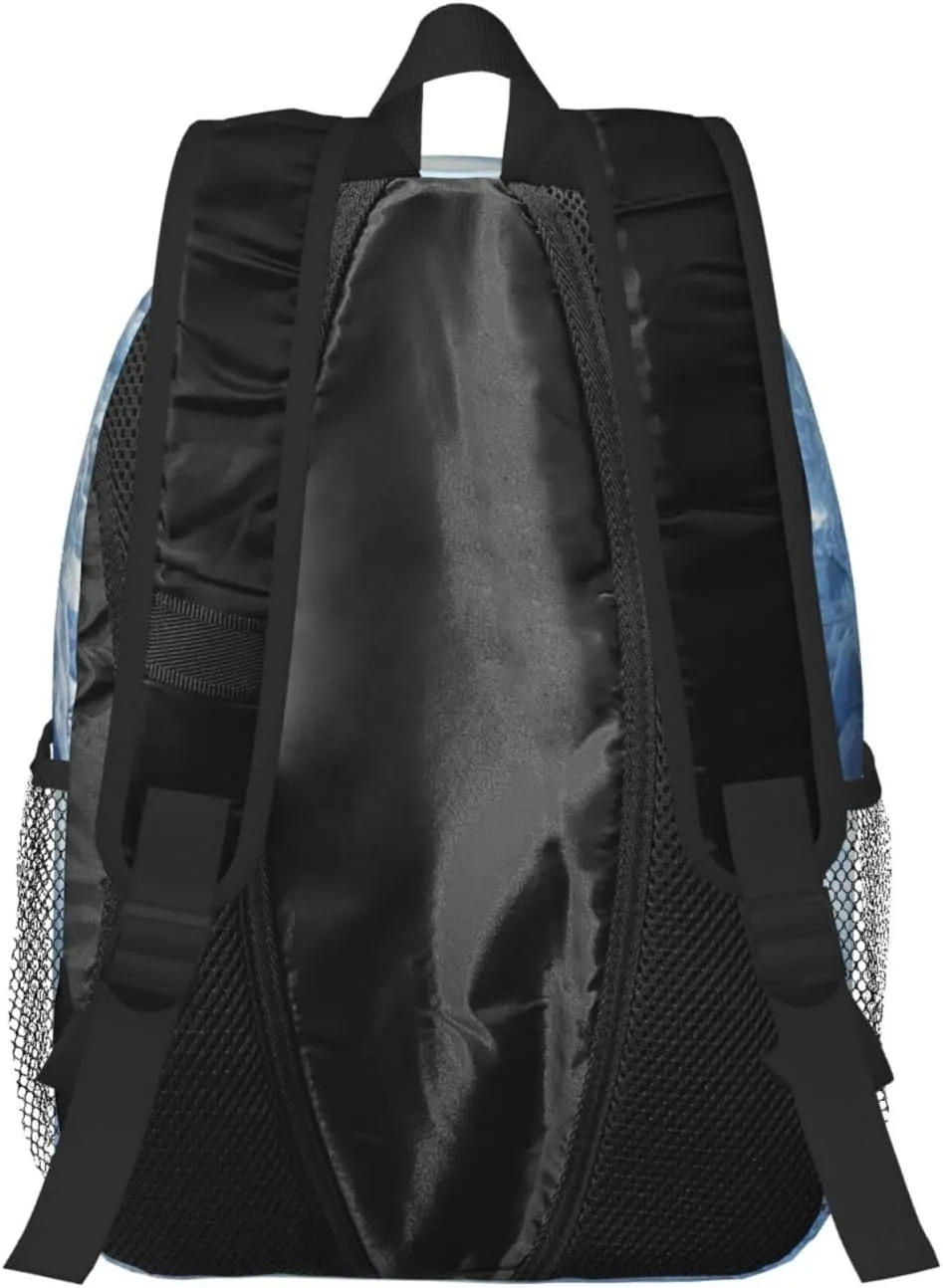 Laptop Backpack Lightweight Backpack for Men Women Daypack Snow Ice World Laptop Bag Casual Backpack for Travel