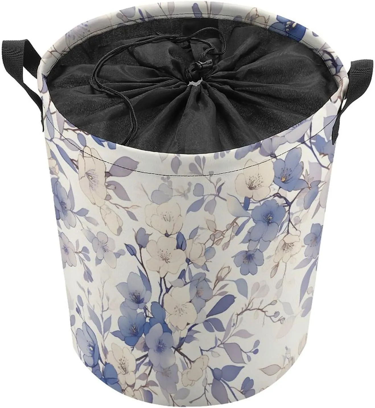 Laundry Hampers, Large Drawstring Laundry Bag, Removable Laundry Bags, Collapsible Storage Bin with Handles for Home Organization, Kids Room, Nursery Pattern