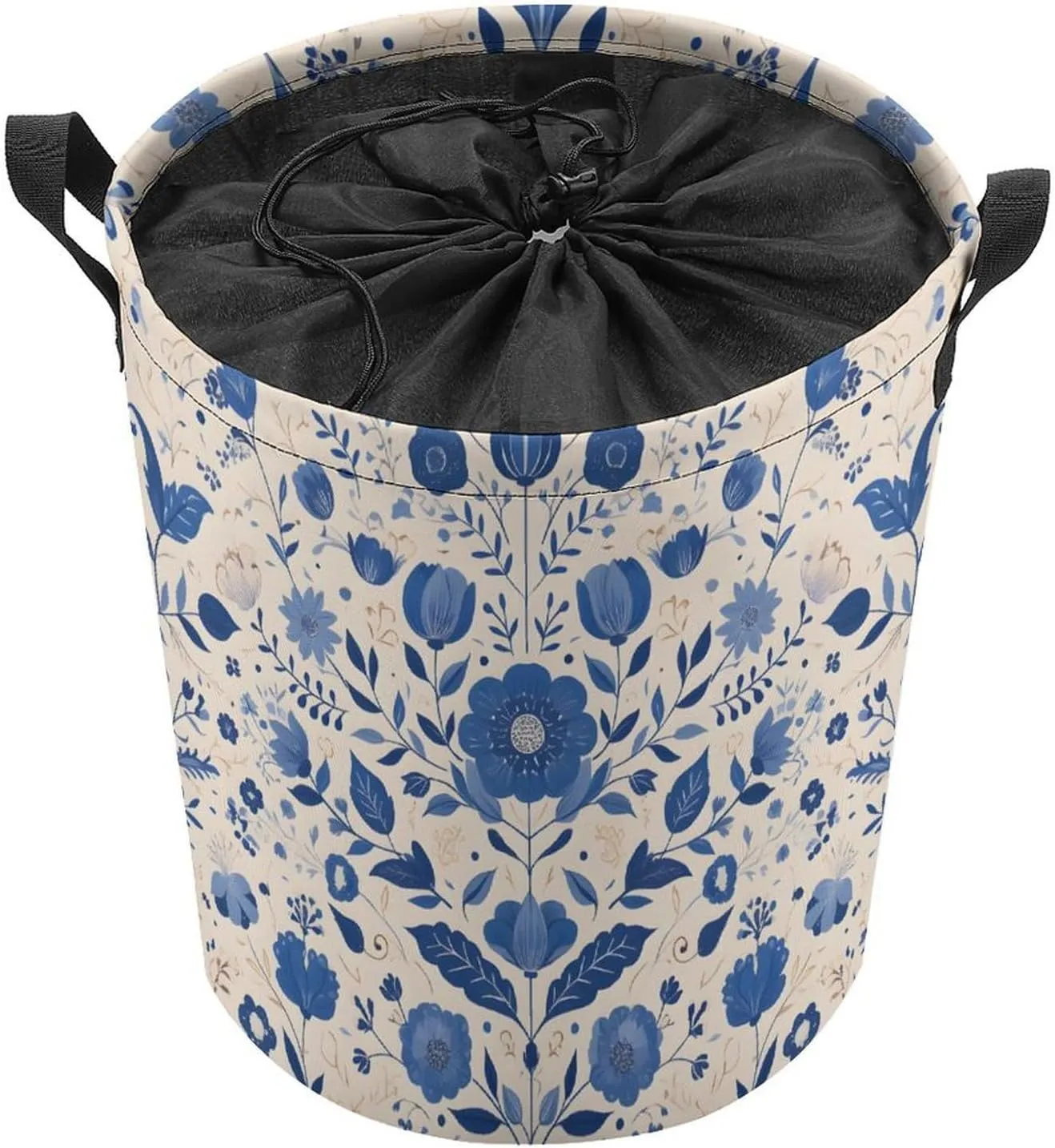 Laundry Hampers, Large Drawstring Laundry Bag, Removable Laundry Bags, Collapsible Storage Bin with Handles for Home Organization, Kids Room, Nursery Symmetry