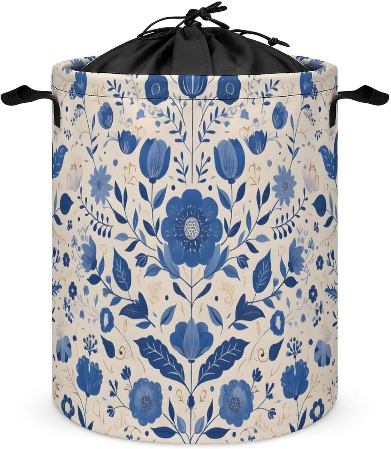 Laundry Hampers, Large Drawstring Laundry Bag, Removable Laundry Bags, Collapsible Storage Bin with Handles for Home Organization, Kids Room, Nursery Symmetry