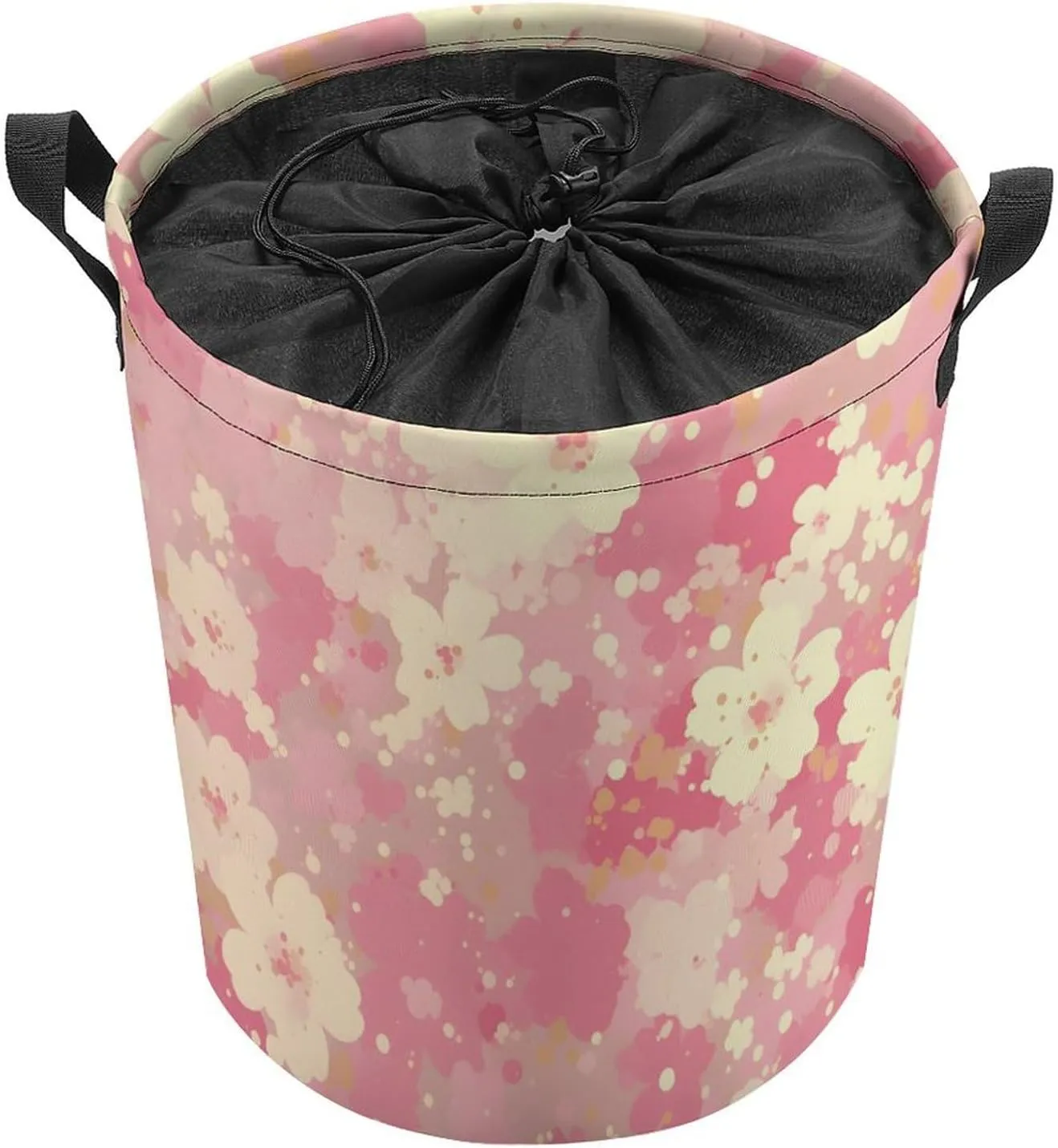 Laundry Hampers, Large Drawstring Laundry Bag, Removable Laundry Bags, Collapsible Storage Bin with Handles for Home Organization, Kids Room, Nursery Textile