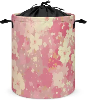 Laundry Hampers, Large Drawstring Laundry Bag, Removable Laundry Bags, Collapsible Storage Bin with Handles for Home Organization, Kids Room, Nursery Textile