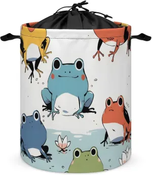 Laundry Hampers, Large Drawstring Laundry Bag, Removable Laundry Bags, Collapsible Storage Bin with Handles for Home Organization, Kids Room, Nursery Toy