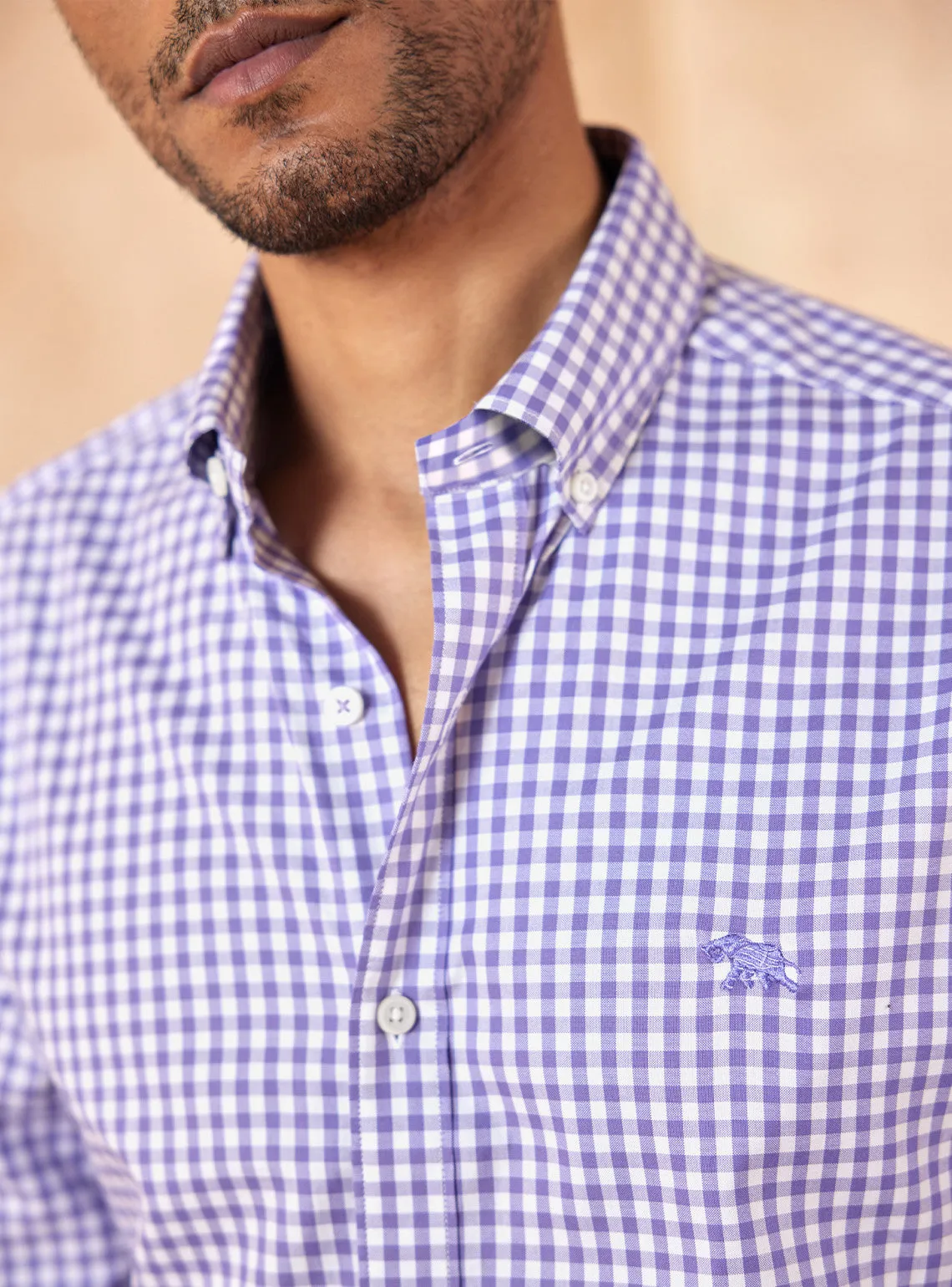 Lavender Moon Check Shirt