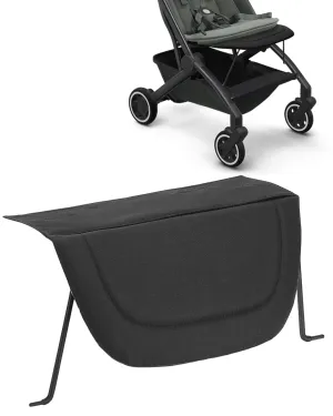Leg Rest for Joolz AER /AER - Adjustable Footrest Extender for Stroller Comfort, Extra Leg Support, Folds with Stroller for Compact Travel - Black