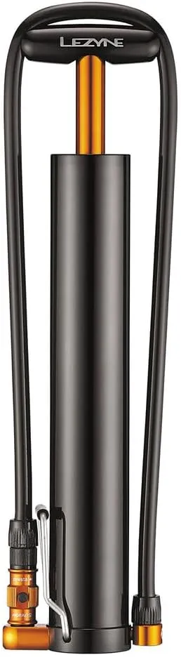 LEZYNE Micro Floor Drive XL Bicycle Hand Pump, Extra High Volume 35psi, Plus-size Tires, Portable Bike Pump