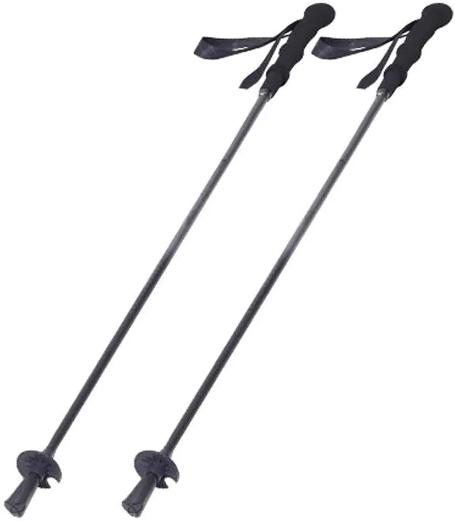 Lightweight Folding Walking Sticks, for Men and Women, Carbon Fiber Trekking Poles with Flip Lock, 2pc Hiking Gear
