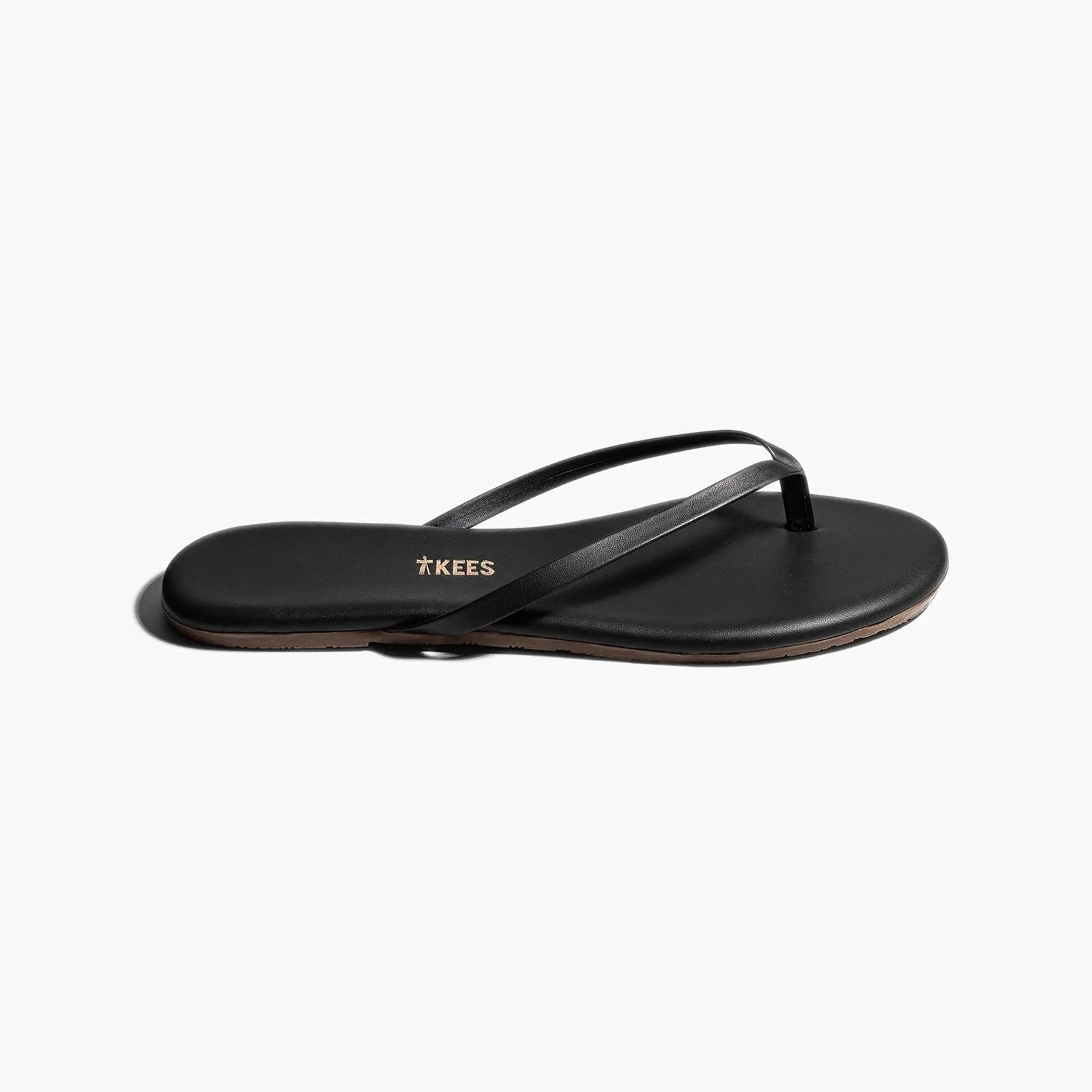 Lily Liners Leather Flip Flops (Sable)