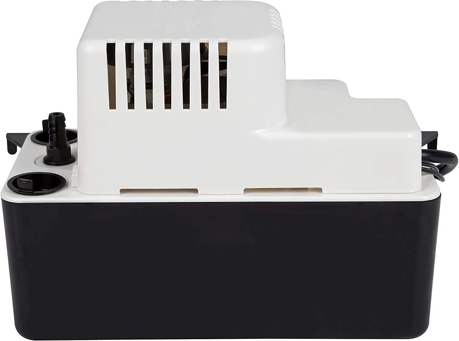 Little Giant VCMA-15ULS 115 Volt, 65 GPH, 1/50 HP Automatic Condensate Removal Pump for HVAC/Refrigeration Systems/Dehumidifiers with Overflow Detection Switch and 6-Foot Cord, White/Black, 554405