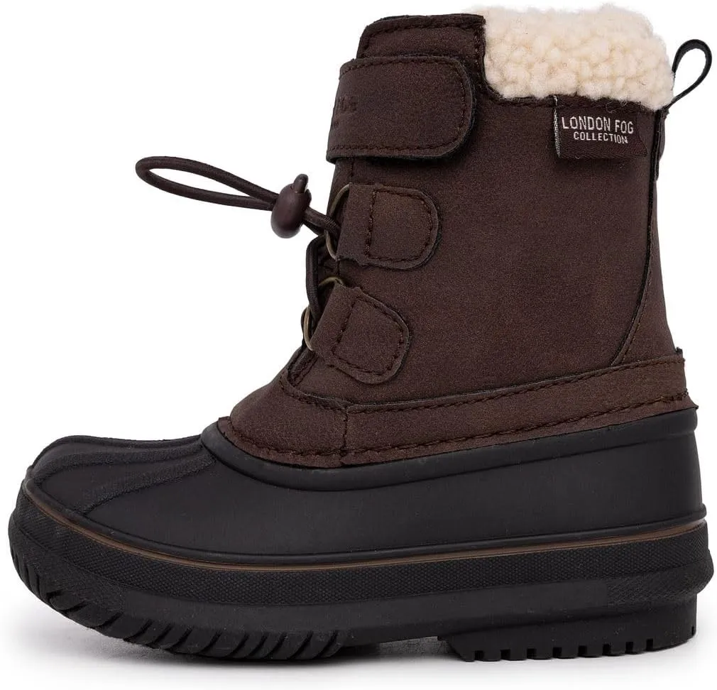 LONDON FOG Boys Oxford Toddler Cold Weather Snow Boot