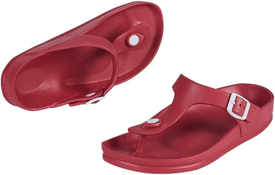 Luffymomo Comfort Footbed Eva Flip fiop Thong Sandals for Womens