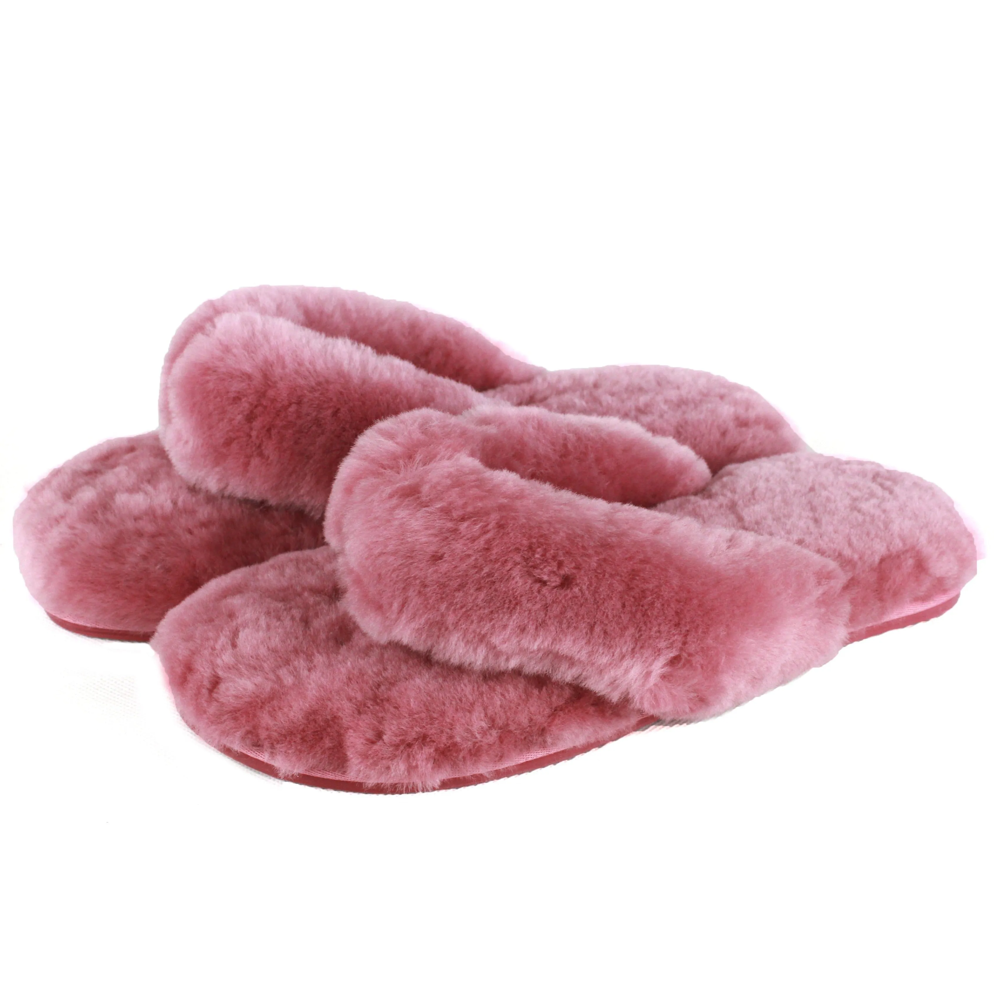 Maeve Womens Sheepskin Flip Flop