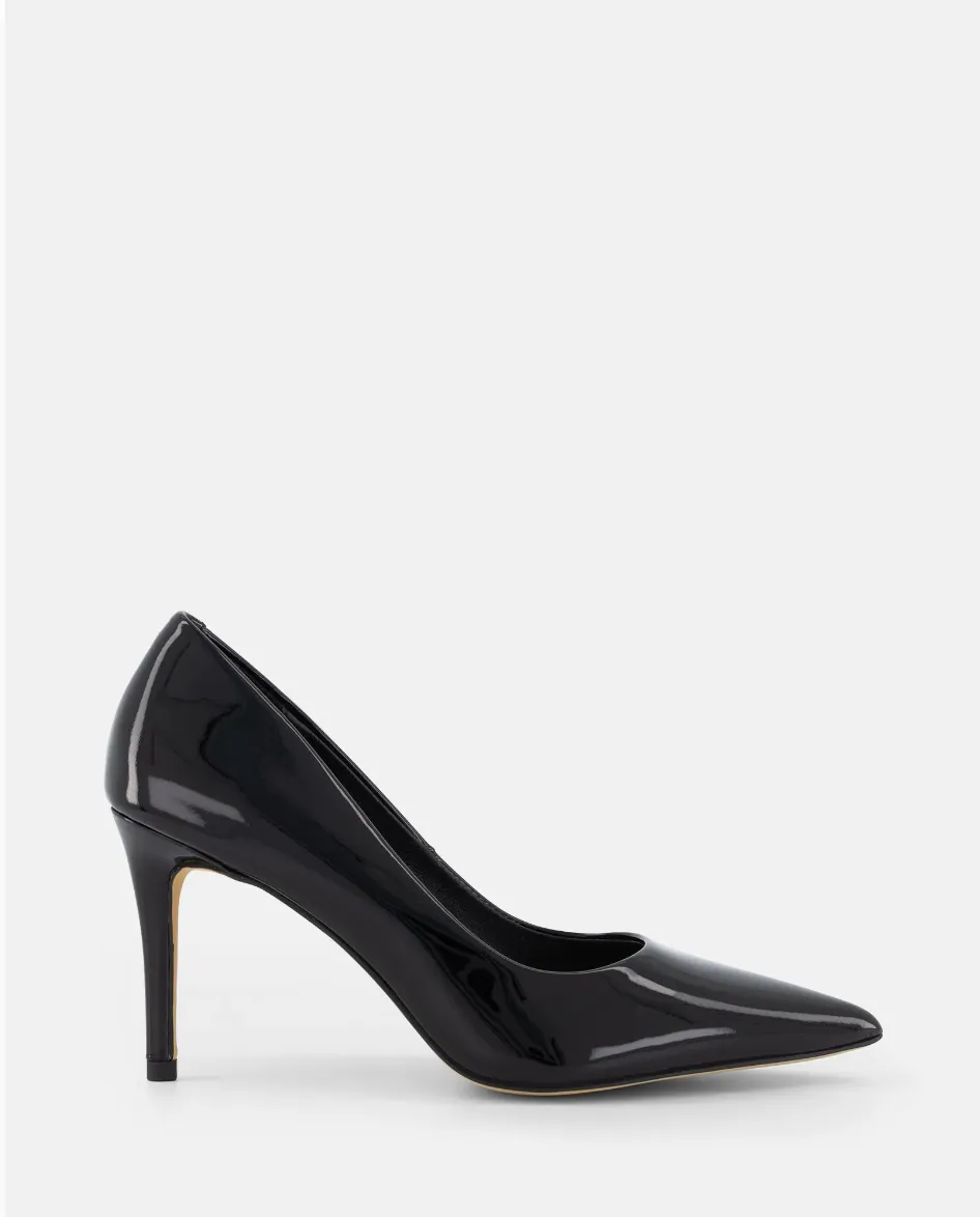 Maggie Patent Pump Black