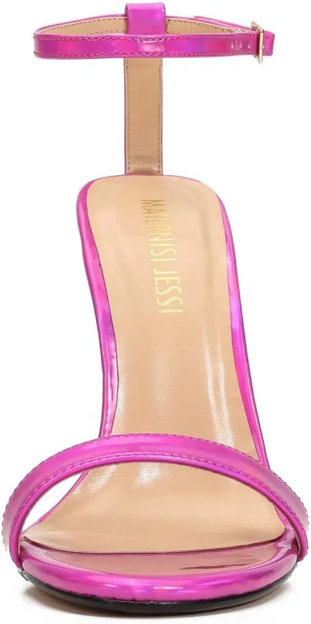 MAIERNISI JESSI Unisex Men's Women's Strappy Sandals Heels, Stilletos High Heeled Sandals